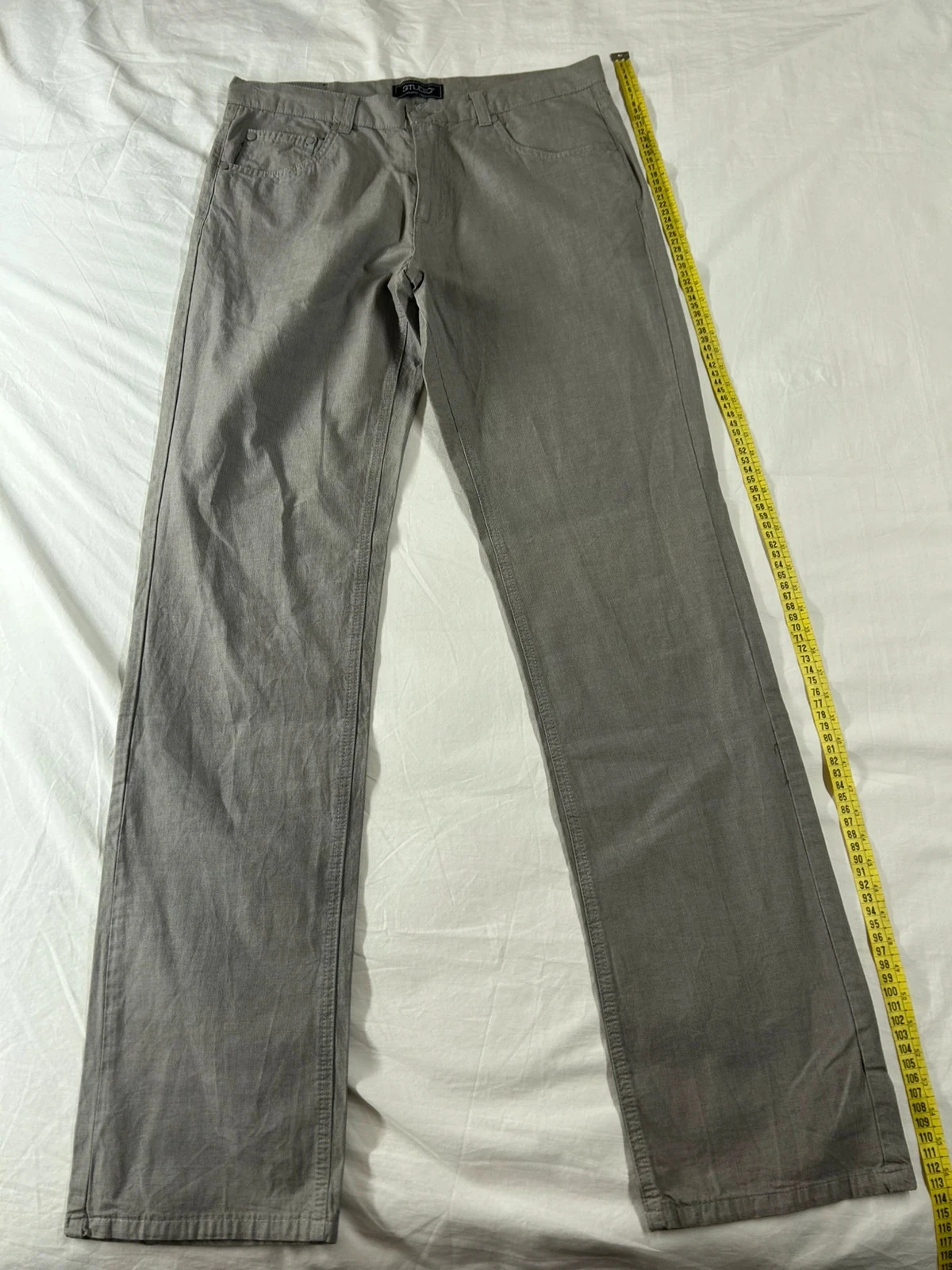 Chino vintage gris studio Armand thierry – photo 2